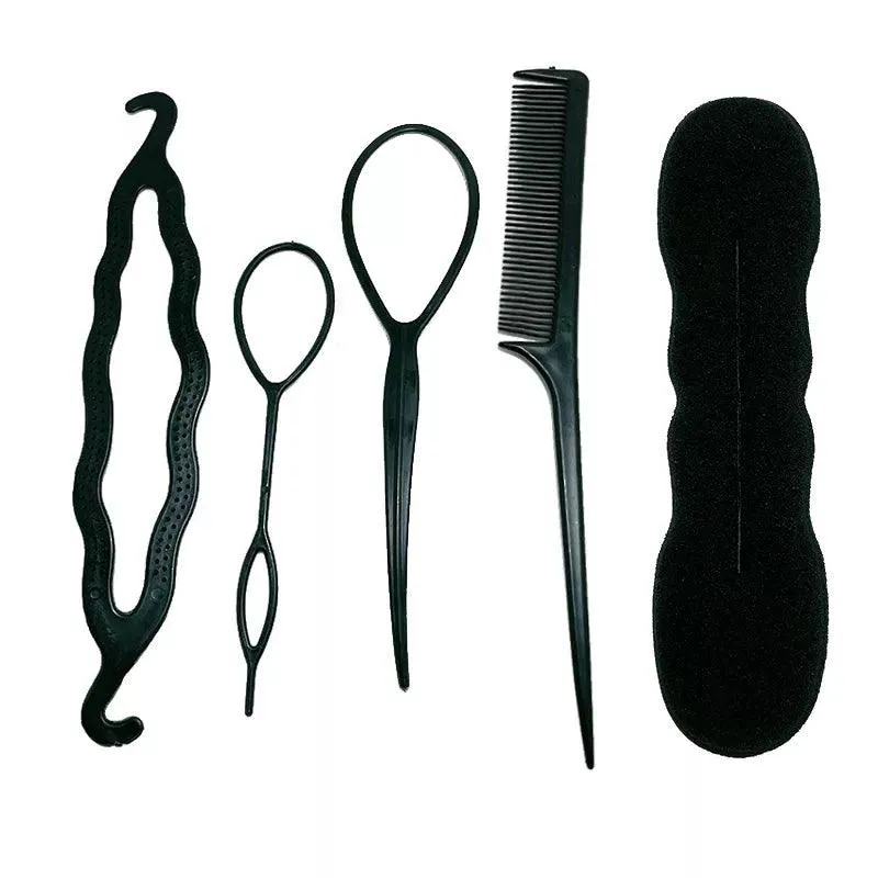 Ultimate Magic Bun Maker Kit: Effortless Hair Styling Set