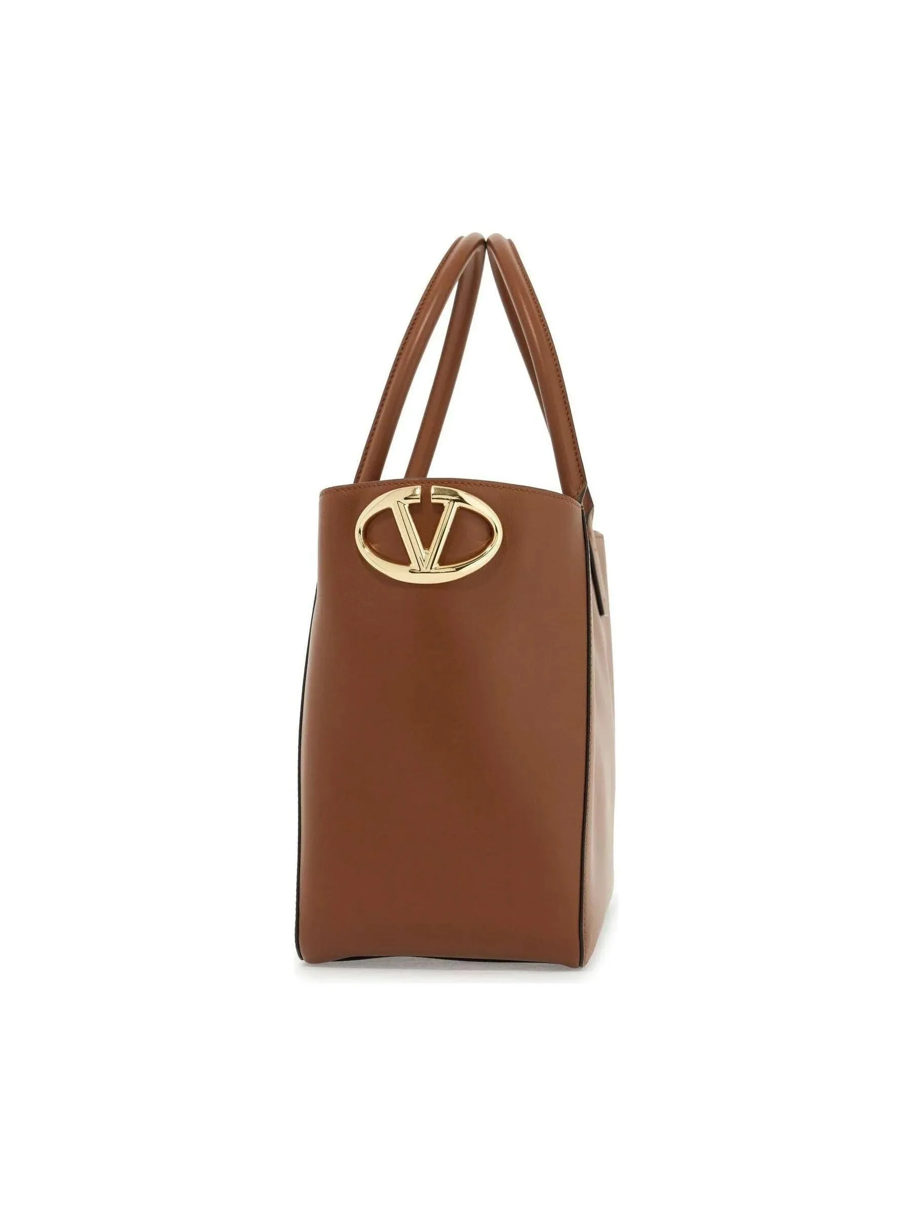 VLogo Nappa Leather Tote Bag