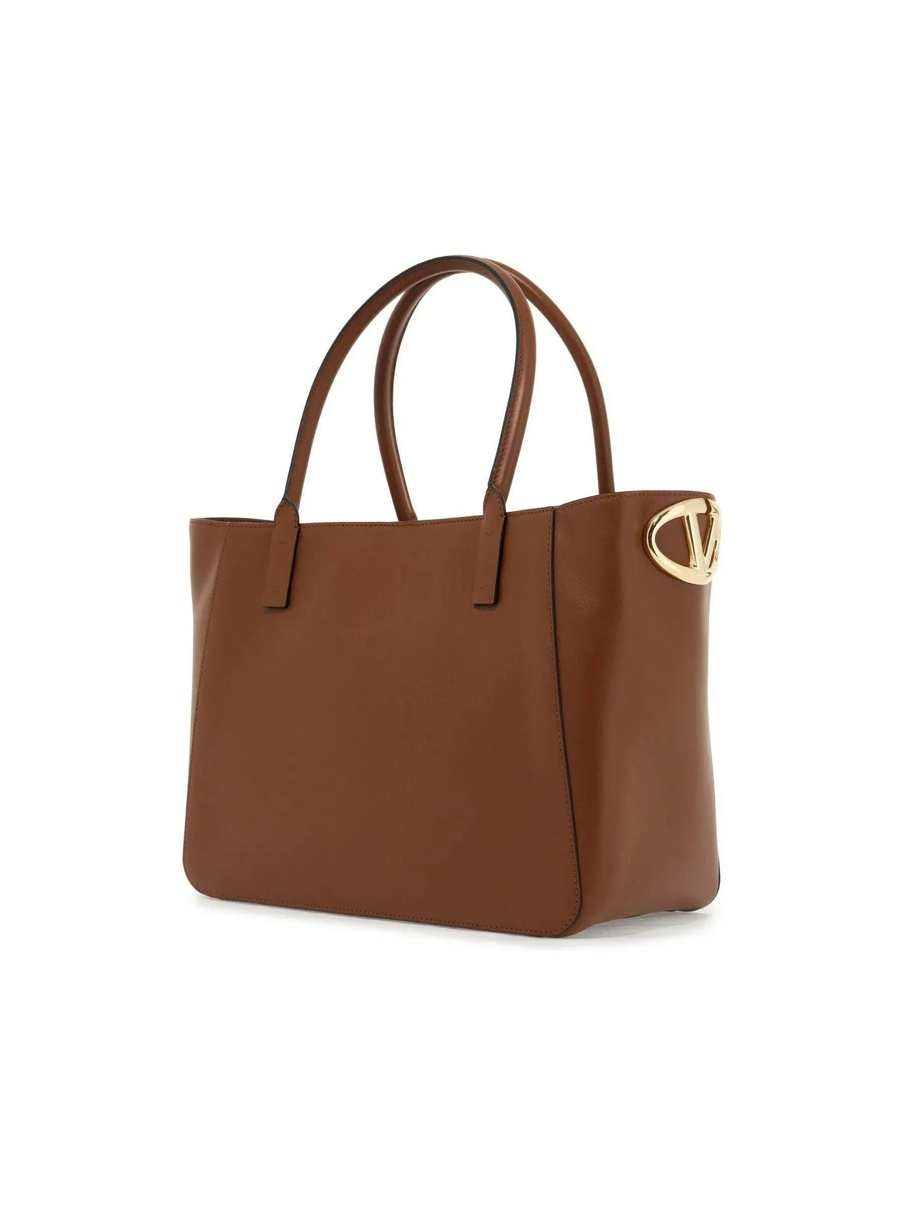 VLogo Nappa Leather Tote Bag