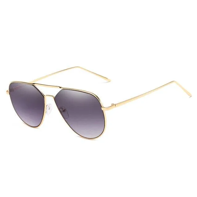 West Louis Trany Pilot Twin Beams Style Sunglasses