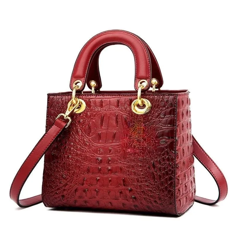Women High Quality Luxury Brand Designer Leather Handbags